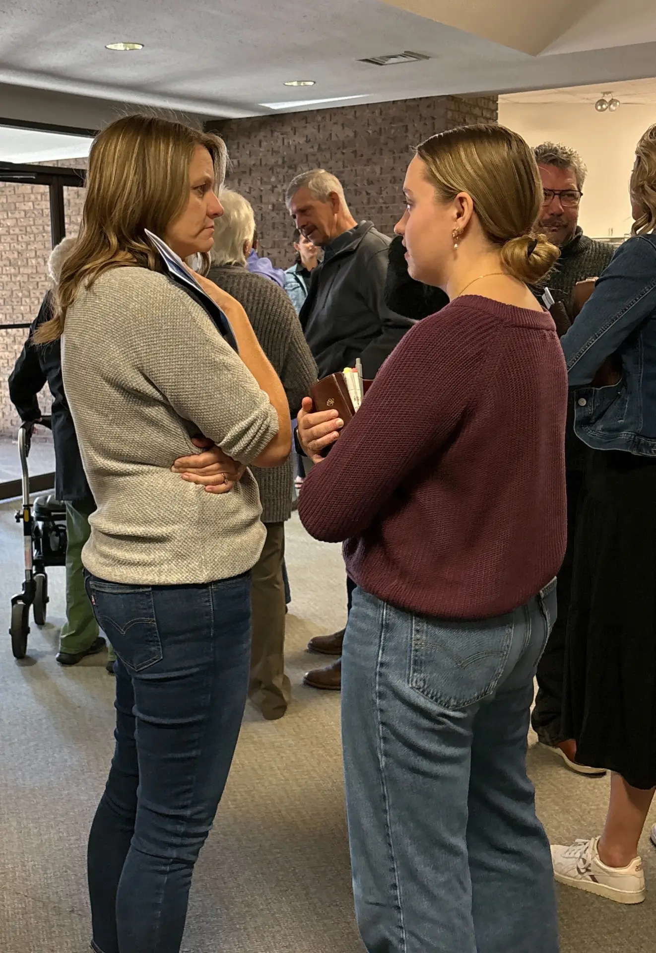 Women's Ministry - women talking together